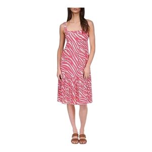 Zebra Print Pink Sundress